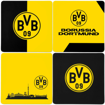 Borussia Dortmund -  Untersetzer 4er-Set